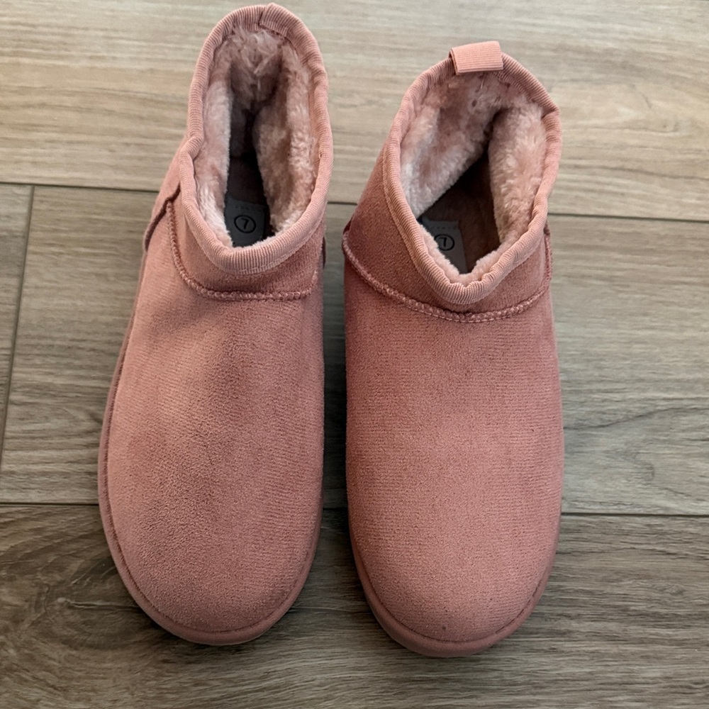 Chic Pink Ankle Booties for Women